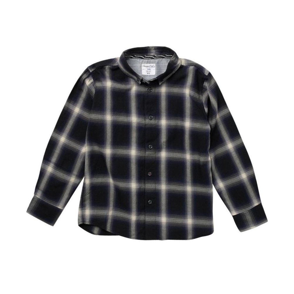 Sovereign Code Outline Plaid Shirt NEW WITH TAGS